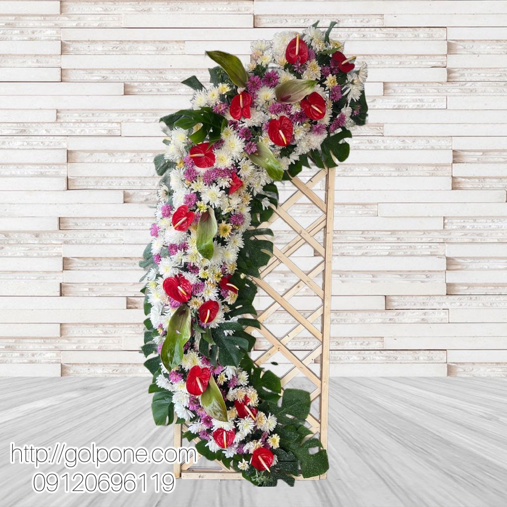 تاج گل تبریک نمایشگاهی