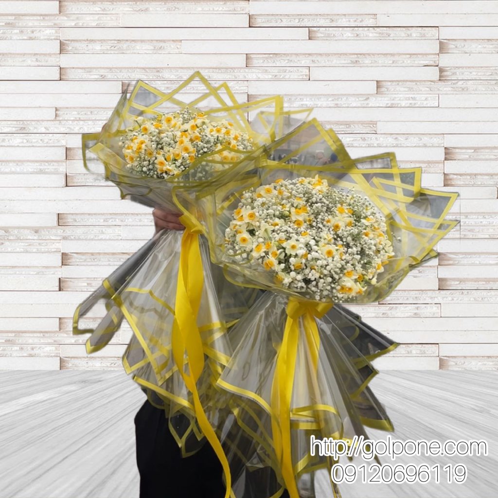 دسته گل نرگس شیراز