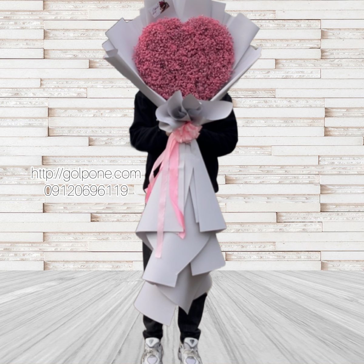دسته گل قلب