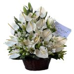 سبد گل ترحیم شاخص