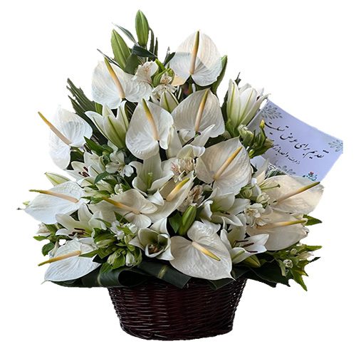 سبد گل ترحیم شاخص