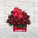 باکس گل قرمز جادویی