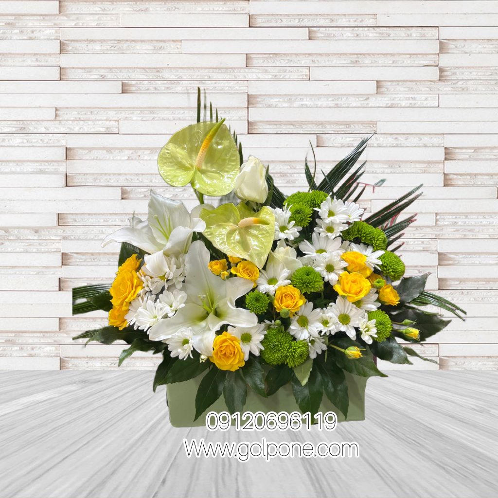 سبد گل شیک ترحیم