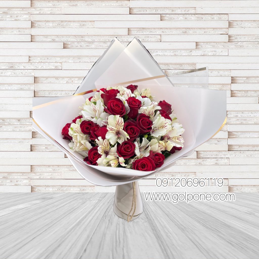 دسته گل رز کوچیک