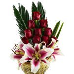 سبد گل تبریک